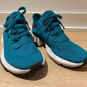 Adidas Originals POD-S3.1 Boost Sneaker Teal Knit Shoes Men's 4 Women's 6